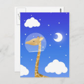 宇宙キリン葉書 ポストカード (正面/裏面)