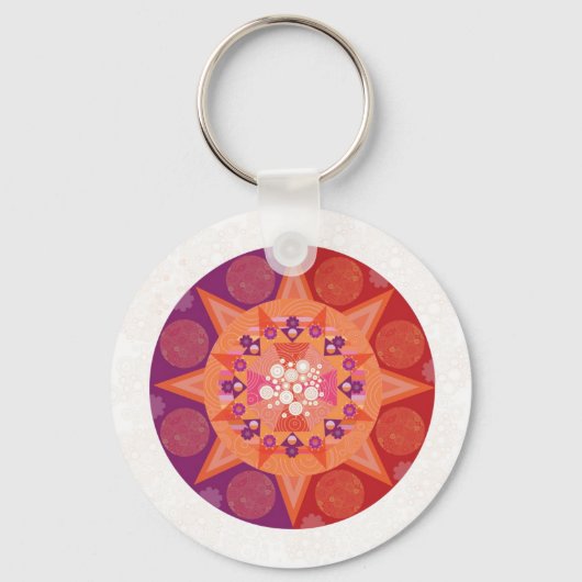 宇宙キーチェーン キーホルダー (正面)