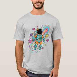宇宙ギャラクシー星柄Tシャツ Tシャツ
