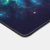 宇宙クジラ、目を引くネオン動物 デスクマット (コーナー)