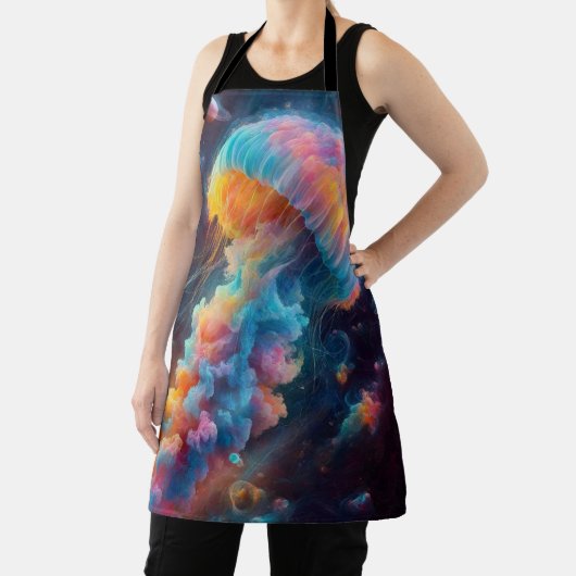 宇宙クラゲ作品 エプロン (インサイチュ)
