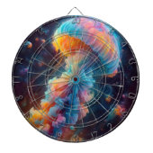 宇宙クラゲ作品 ダーツボード (正面)