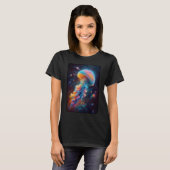 宇宙クラゲ作品 Tシャツ (正面フル)