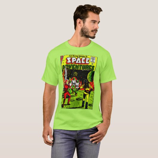 宇宙クラシックアドベンチャーTシャツ Tシャツ (正面フル)