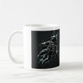 宇宙クラシックマグ宇宙飛行士11oz コーヒーマグカップ (左)