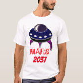 宇宙クラフトTシャツ Tシャツ (正面)