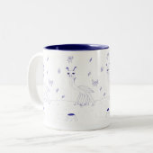 宇宙クリッターマグ ツートーンマグカップ (正面左)