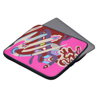 「宇宙クリーチャー」デジタルアート ラップトップスリーブ