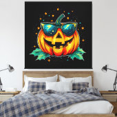 宇宙クールジャックO宇宙 キャンバスプリント (インサイチュ (寝室))