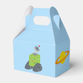 宇宙クールロケット船宇宙少年パーティー フェイバーボックス (裏面サイド)