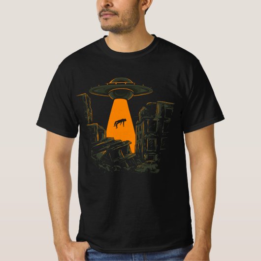 宇宙グラフィックTシャツ Tシャツ (正面)