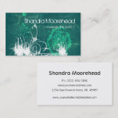 宇宙グランジなマッサージセラピストの名刺 名刺 (正面/裏面)