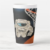 宇宙ゲーム カフェラテマグ (正面)