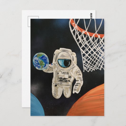 宇宙ゲーム ポストカード (正面/裏面)