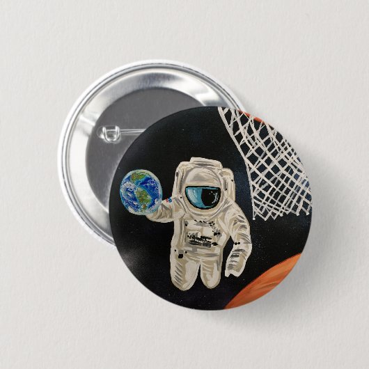 宇宙ゲーム 缶バッジ (正面&裏面)