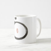 宇宙コップの日本人のEnsoの禅の円 コーヒーマグカップ (正面右)