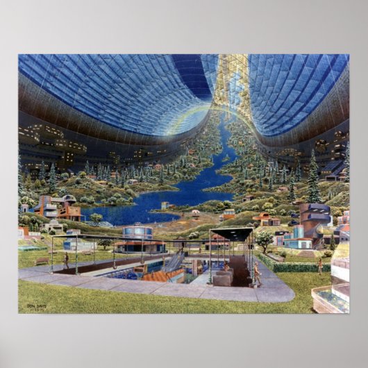 宇宙コロニーのポスター#3 ポスター (正面)