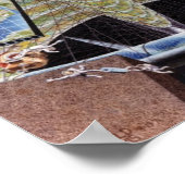 宇宙コロニー建築の乗組員 ポスター (角)