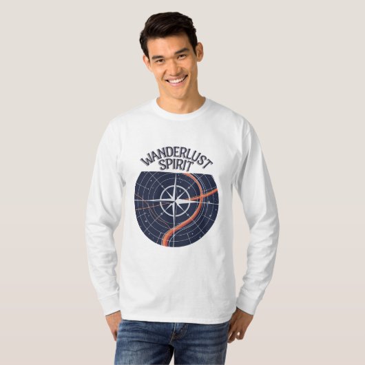 宇宙コンパス Tシャツ (正面フル)