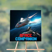 宇宙コンパニオンアクリル標識 アクリルサイン (ニュートラル)