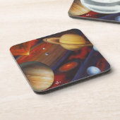 宇宙コースター コースター (左側)