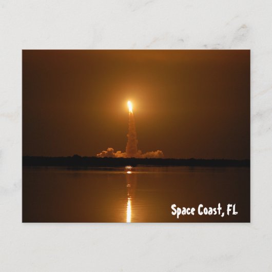 宇宙コースト、フロリダ州 ポストカード (正面)