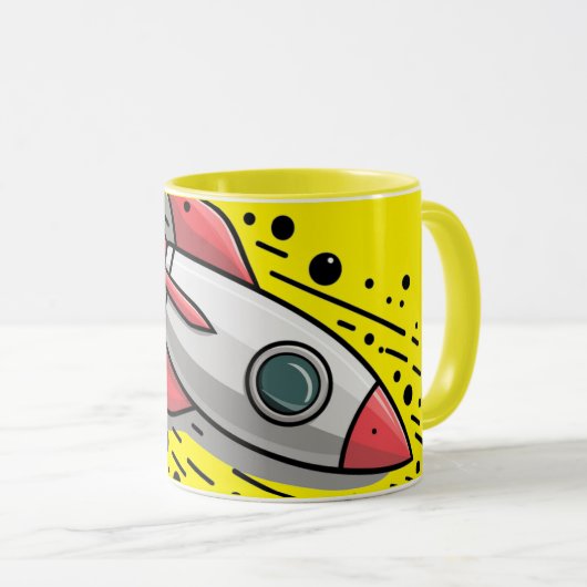 宇宙コーヒーマグ マグカップ (正面右)