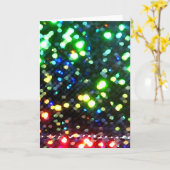 "宇宙コーヒー" CricketDianeのコーヒー芸術 カード (黄色い花)