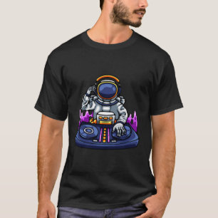 宇宙サイケデリックEdm Music FestivalでDj宇宙飛行士 Tシャツ