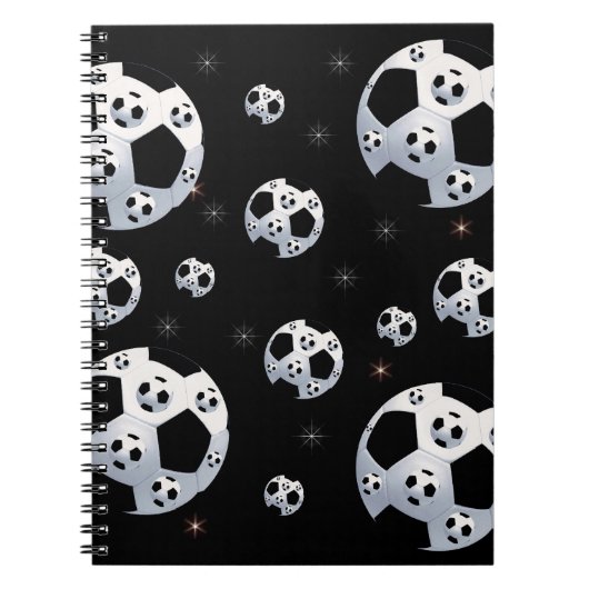 宇宙サッカーノート ノートブック (正面)