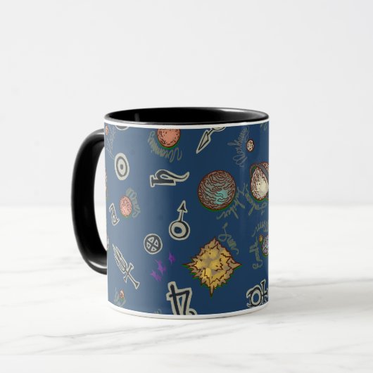 宇宙サラダ マグカップ (正面左)