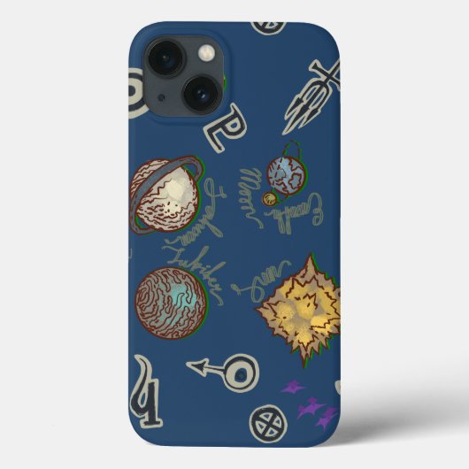宇宙サラダ Case-Mate iPhoneケース (裏面)