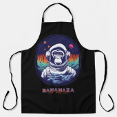 宇宙サル宇宙飛行士 エプロン (正面)