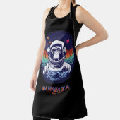 宇宙サル宇宙飛行士 エプロン (インサイチュ)