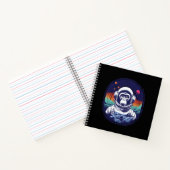 宇宙サル宇宙飛行士 ノートブック (内部)