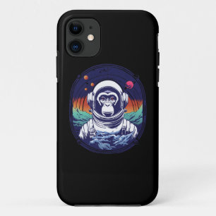 宇宙サル宇宙飛行士 iPhone 11 ケース