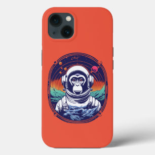 宇宙サル宇宙飛行士 iPhone 13ケース