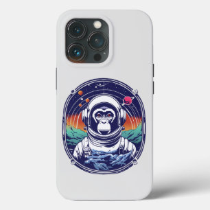 宇宙サル宇宙飛行士 iPhone 13 PROケース