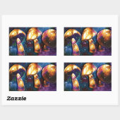 宇宙サロメリー 長方形シール (シート)