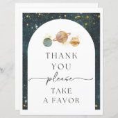 宇宙サンキューサイン |宇宙の好意サイン (正面/裏面)