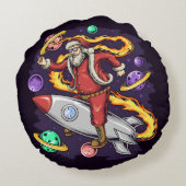 宇宙サンタラウンドピロー ラウンドクッション (裏面)