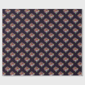 宇宙サンタ ラッピングペーパー (フラット)