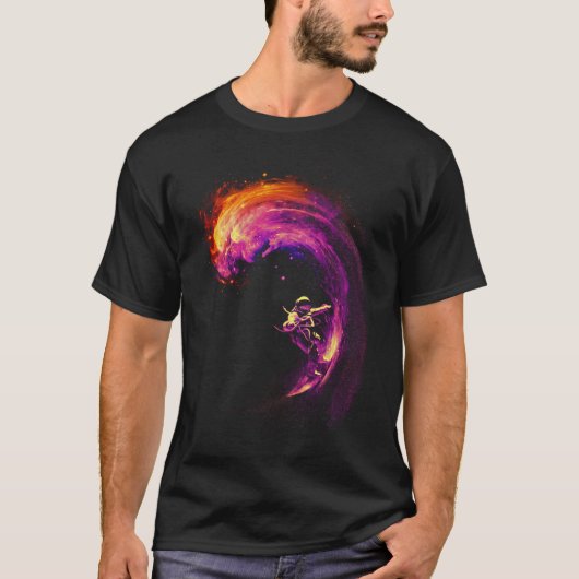 宇宙サーフィン Tシャツ (正面)
