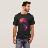 宇宙サーフィン Tシャツ (正面フル)