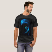 宇宙サーフィン Tシャツ (正面フル)