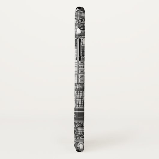 宇宙シティサンレッド Case-Mate iPhoneケース (裏面/右)