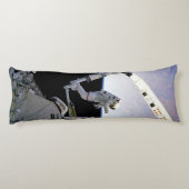 宇宙シャトルと宇宙飛行士 ボディピロー (裏面)