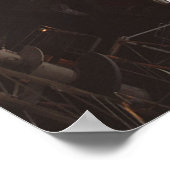 宇宙シャトルの打ち上げ準備 ポスター (角)