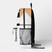 宇宙シャトルをテーマ プリントバックパック (右)