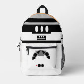 宇宙シャトルをテーマ プリントバックパック (正面)